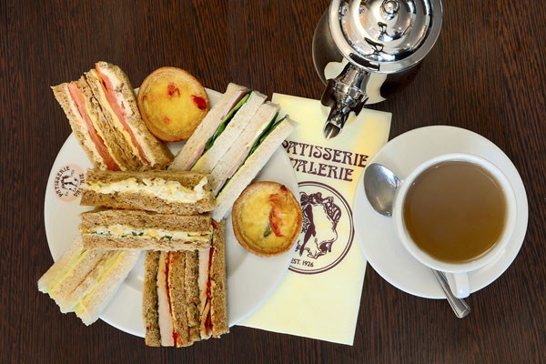 Afternoon Tea For Two At Patisserie Valerie With Cake Gift Box
