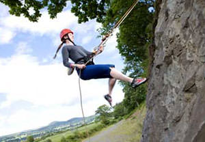 Climbing And Abseiling Combo In Gwynedd