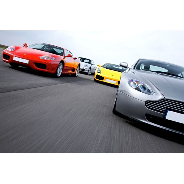 Double Supercar Driving Blast With Passenger Ride Special Offer
