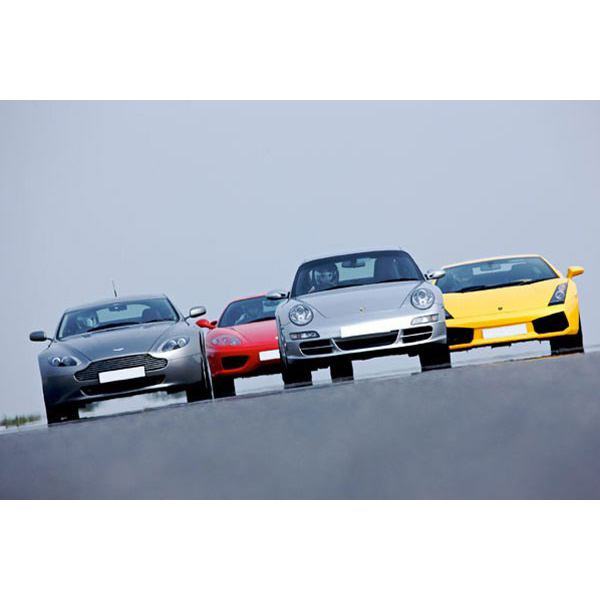 Four Supercar Driving Blast With Passenger Ride