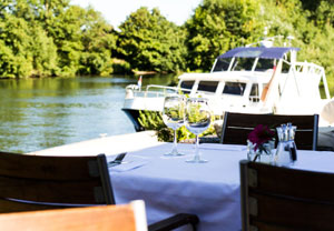 Three Course Meal And Champagne Cocktail For Two At Riverside Brasserie