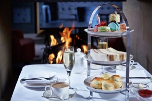 Champagne Afternoon Tea For Two At Alexander House And Utopia Spa  West Sussex