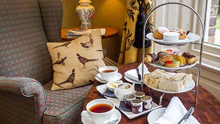 Champagne Afternoon Tea For Two At Solberge Hall  North Yorkshire