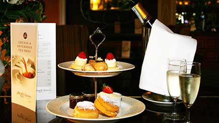 Champagne Afternoon Tea For Two At The Plough And Harrow Hotel