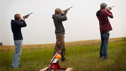Clay Shooting Experience With Seasonal Refreshments In Oxfordshire