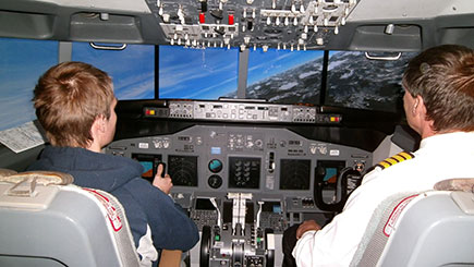 30 Minute Boeing 737 Simulator Flight In Bedfordshire