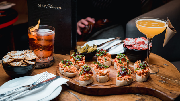 Cocktails And Nibbles At Map Maison For Two  Special Offer