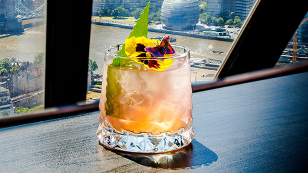 Cocktails For Two At Searcys At The Gherkin