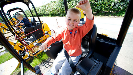 Day At Diggerland For Two In County Durham