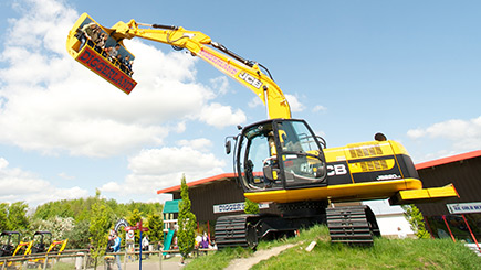 Day At Diggerland In West Yorkshire