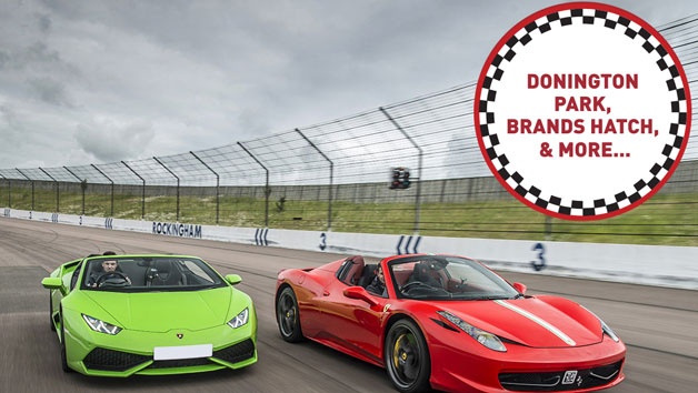 Double Supercar Driving Blast At A Top Uk Race Track