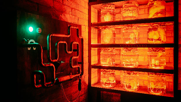 Escape Room For Two Adults And Two Children At Aim Escape