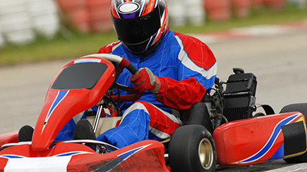 Extended Outdoor Grand Prix Karting For Two In Hertfordshire