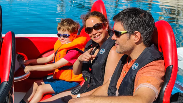 Family Honda Powerboat Adventure In Southampton For Four