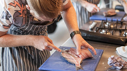 Fish Cookery Course At Hugh Fearnley-whittingstalls River Cottage