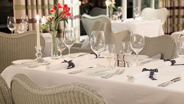 Five Course Meal With A Glass Of Champagne At The Airds Hotel And Restaurant