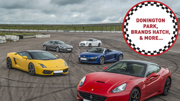 Five Supercar Driving Blast At A Top Uk Race Track