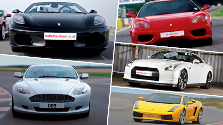 Five Supercar Thrill At Oulton Park