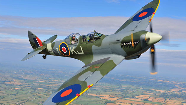 Fly In A Spitfire Over The English Channel