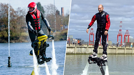 Flyboarding Or Water Jet Biking At Selected Locations
