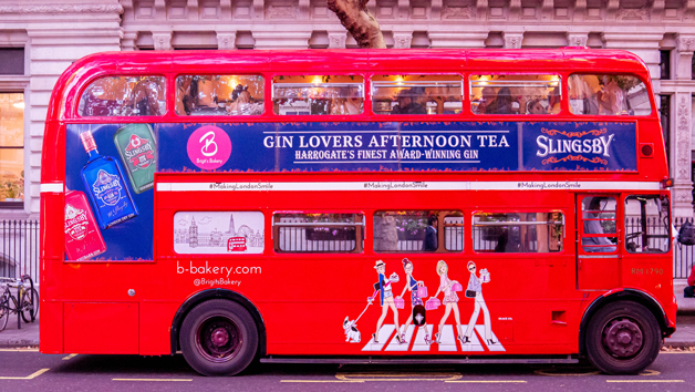 Gin Afternoon Tea London Bus Tour For Two With Brigits Bakery