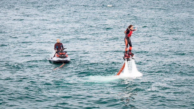 30 Minute One To One Flying Boarding Lesson For Two At Fly Newquay