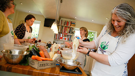 Healthy Cake Baking At Blackberry Cottage