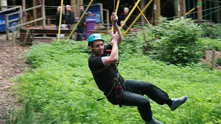 High Ropes Adventure For Two In Essex