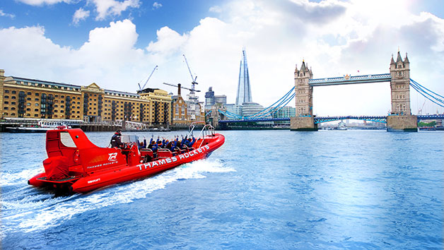 High Speed Boat Ride With Thames Rockets For Two
