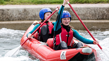 Hot Dog Kayaking For Two At Lee Valley White Water Centre
