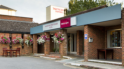 Hotel Escape With Dinner For Two At Mercure Maidstone Great Danes Hotel