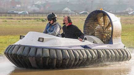 Hovercraft Racing Blast In Cheshire For One