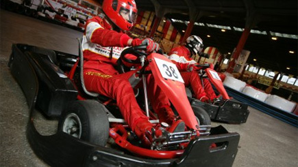 Indoor Karting For Two In Glasgow