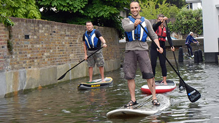 Introduction To Paddleboarding For Two At Paddington Basin