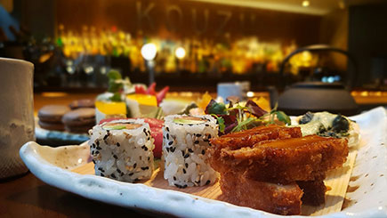 Japanese Champagne Afternoon Tea For Two At Kouzu  London