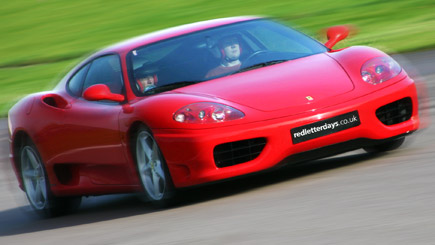 Junior Ferrari Driving In Loughborough
