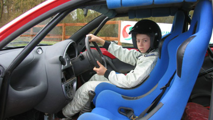 Junior Rally Driving At Silverstone Rally School