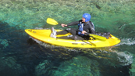 Kayaking On The Sea