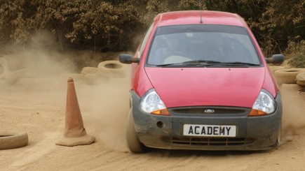 Kids And Parents Rally Driving At Silverstone Rally School
