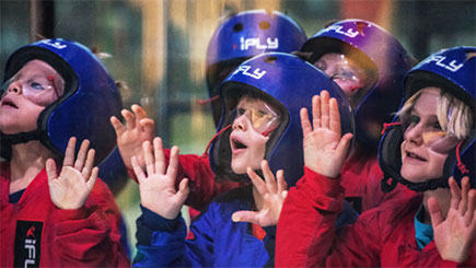 Kids Indoor Skydiving For Two In Manchester