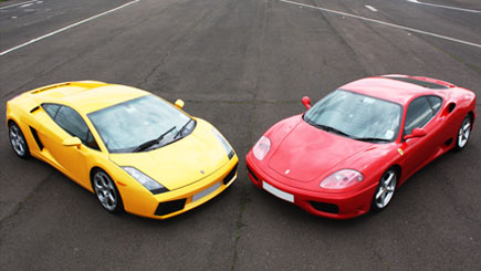 Lamborghini And Ferrari Driving Thrill In Loughborough