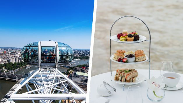 London Eye  For Two And Bateaux Afternoon Tea Cruise