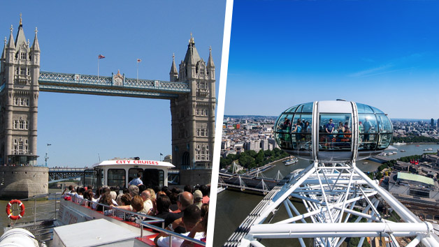 London Eye Tickets And River Cruise Experience For Two