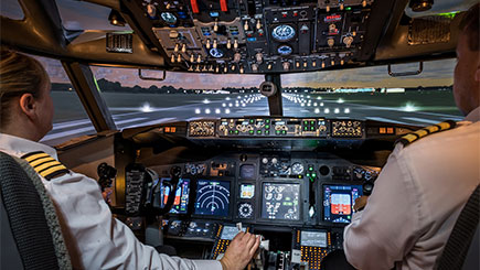 60 Minute Boeing 737 Flight Simulator Trip In Newcastle-upon-tyne