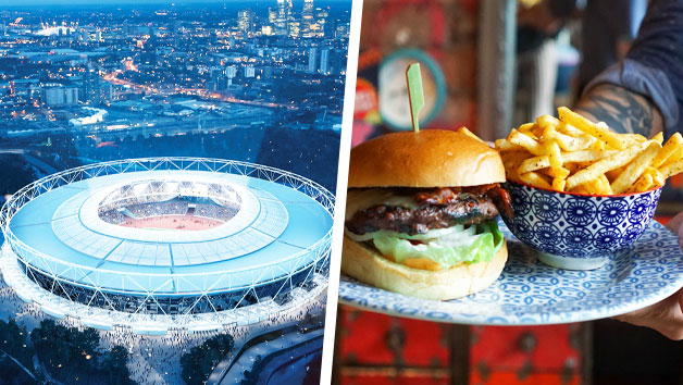 London Stadium Tour With Three Course Meal At Cabana Westfield Stratford For Two