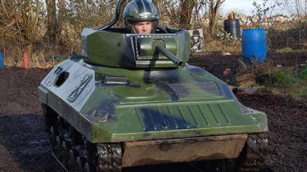 Mini Tank Driving Experience For Up To Two