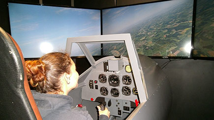 60 Minute Messerschmitt Simulator Flight In Bedfordshire