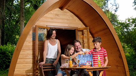 One Night Camping Pod Break For Two At The Langstone Manor Holiday Park In Tavistock  Devon