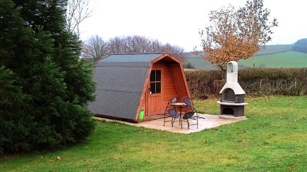 One Night Camping Pod Break For Two In Shropshire