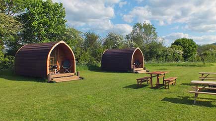 One Night Camping Pod Break For Two In Worcestershire